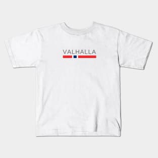 Valhalla Viking Norway Kids T-Shirt